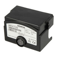 Siemens LMO24.255C2 Manual