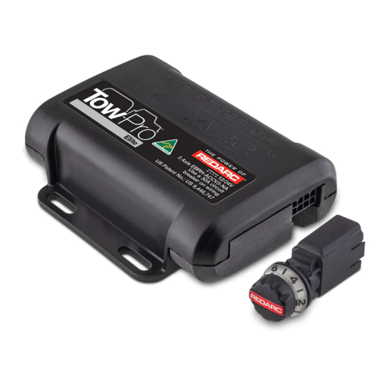 Redarc Tow‑Pro Elite Manual