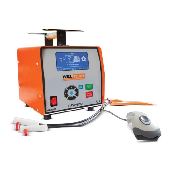 WELTECH EFW 630 User Manual
