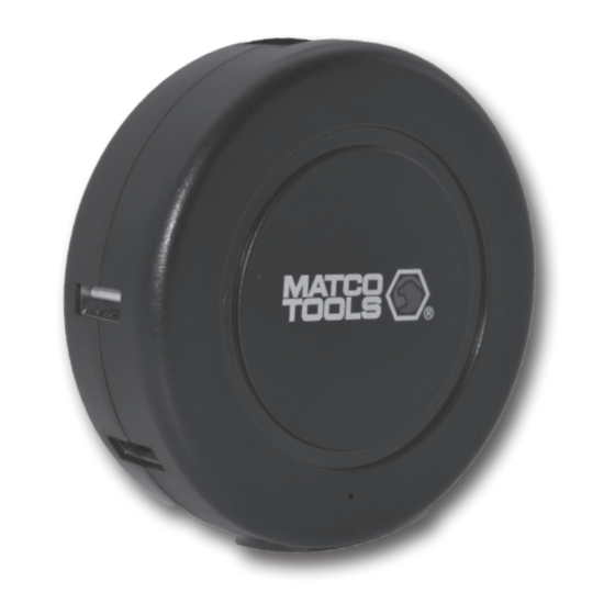 Matco Tools MTCCHARGER6 Operating Instructions And Warnings