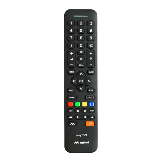 MELICONI easy TV.1 Quick Manual