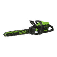 GreenWorks Pro ULTRAPOWER CS60L810 Operator's Manual