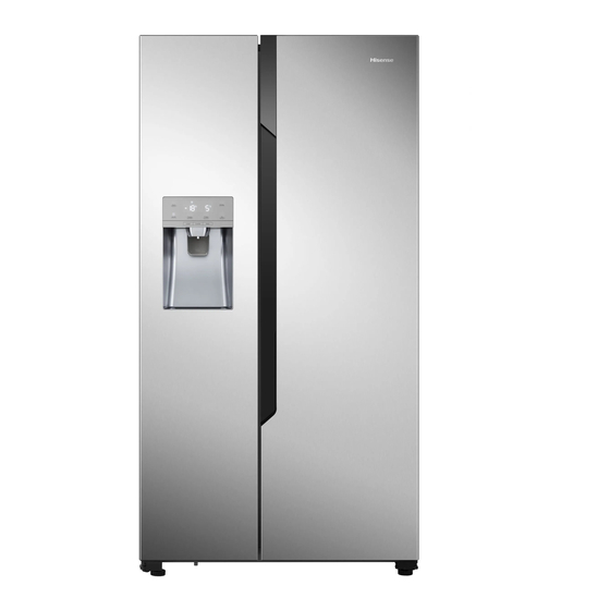Hisense RS694N4TF2 Manual