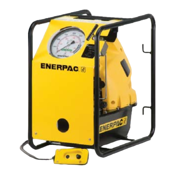 Enerpac ZUTP1500I Instruction Sheet