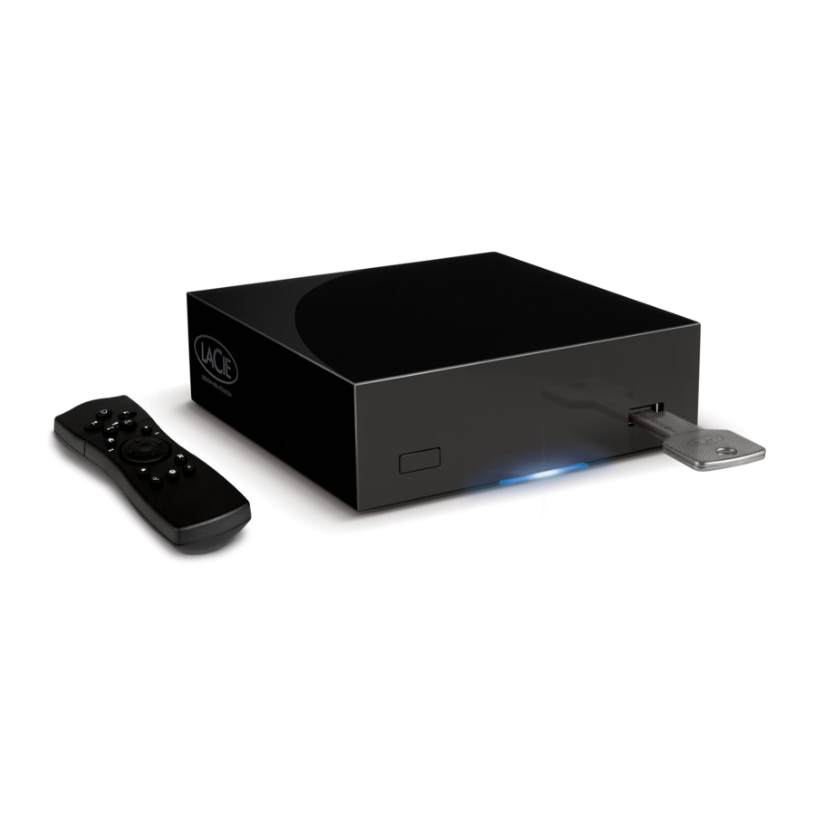 LaCie LaCinema Mini HD Bridge Quick Install Manual