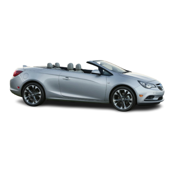 Buick CASCADA 2018 Manuals