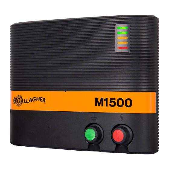 Gallagher M1100 Instructions Manual