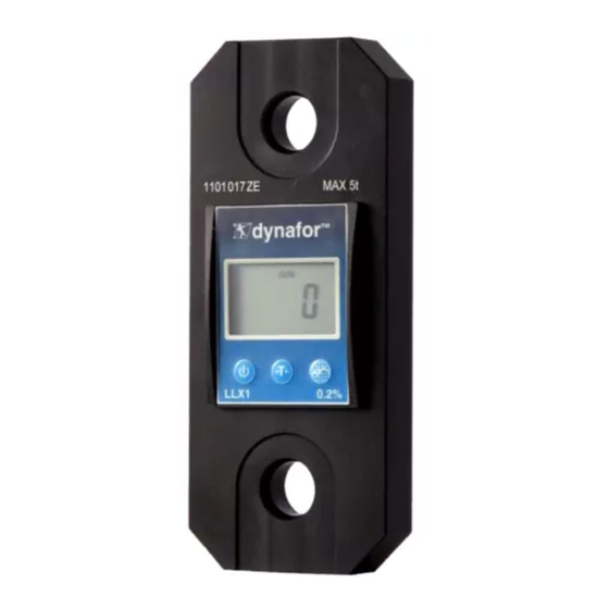 Tractel Dynafor LLX1 Series Operation And Maintenance Manual