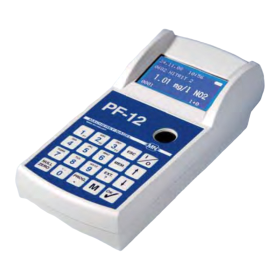 Macherey-Nagel PF-12 User Manual