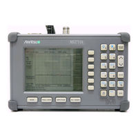 Anritsu MS2711A User Manual