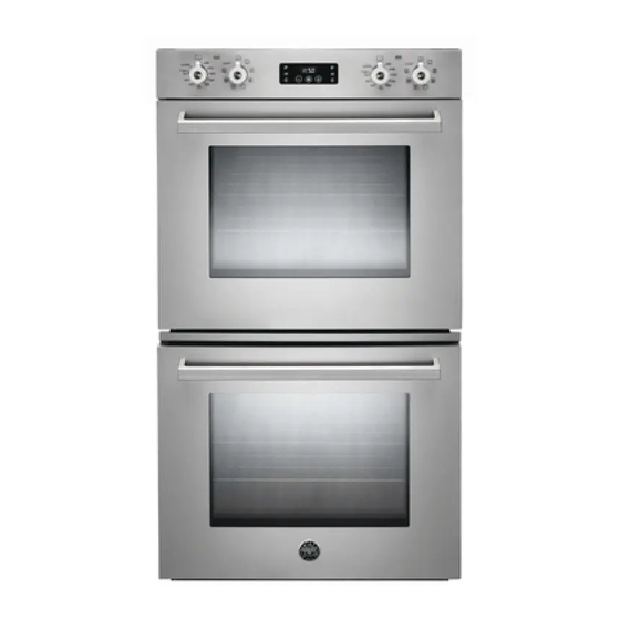 Bertazzoni FD30CON Installation, Use & Care Manual