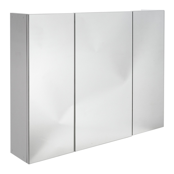 Argos Mirrored Cabinet Simple Assembly Instructions