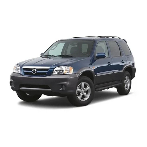 Mazda 2002 Tribute Owner's Manual