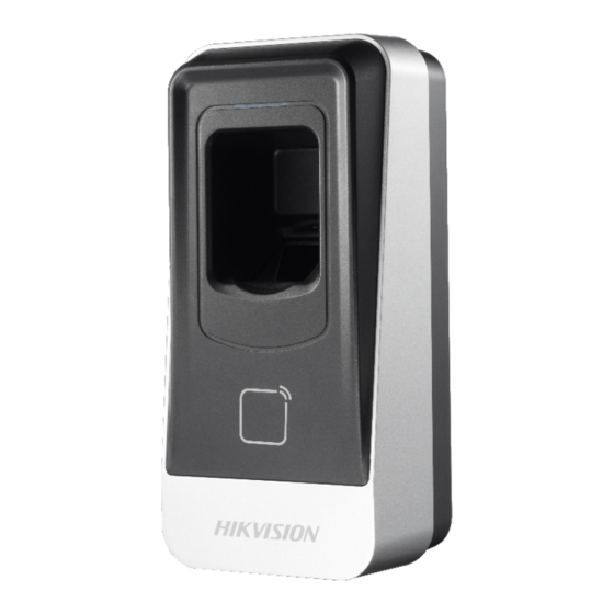 HIKVISION DS-K1201A Series User Manual