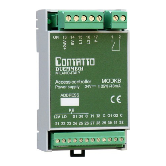 Duemmegi Contatto ModKB Manual