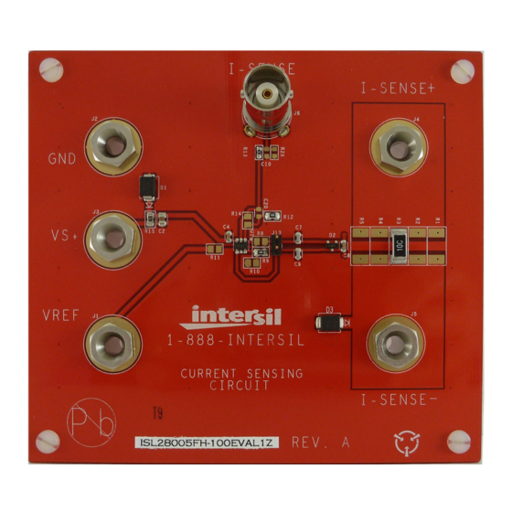 Renesas ISL28005 Manual