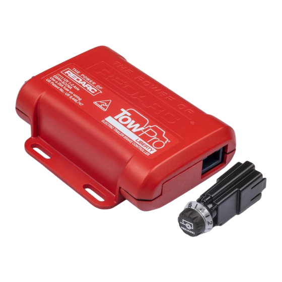 Redarc Tow-Pro EBRH-ACCNA Manual