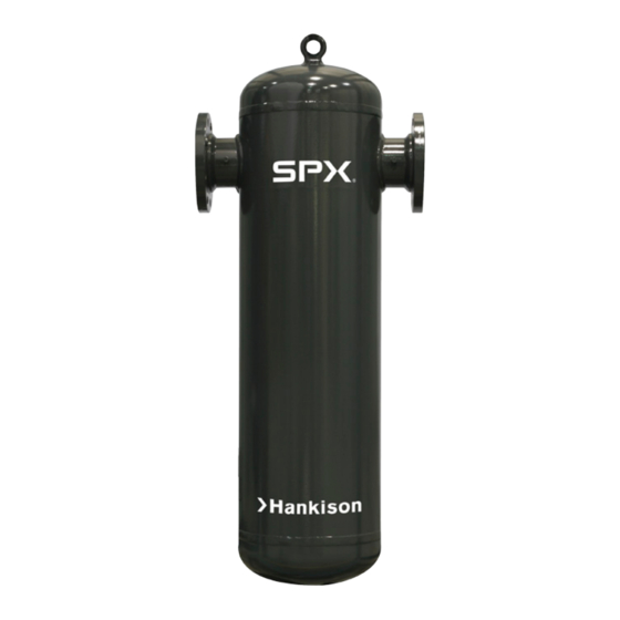 HANKISON SPXFLOW HF Series Instruction Manual