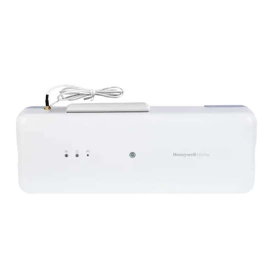 Honeywell Home Resideo HCC100 Quick Start Manual