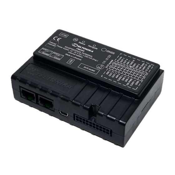 Teltonika FM6300 User Manual
