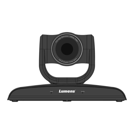 Lumens VC-B20UA Installation Manual