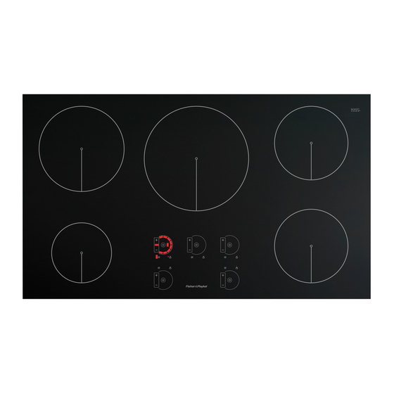 Fisher & Paykel CI365DTB1 Cooktop Manuals