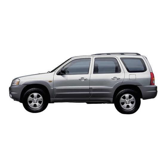 Mazda 2002 Tribute Quick Tips