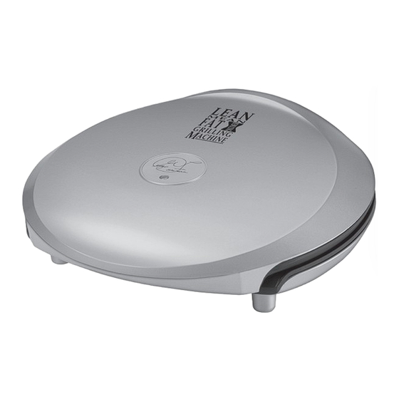 George Foreman Grand Champ GR36PCAN Use And Care Manual