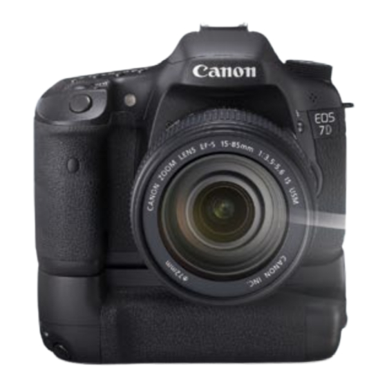 Canon EOS Series Connection Manual