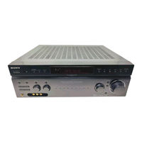 Sony STR-DE998 - A/v Receiver Service Manual
