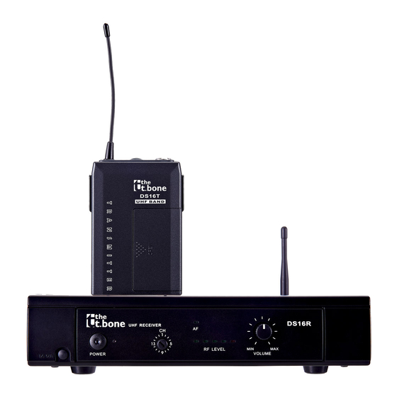 thomann TWS 16 GT User Manual