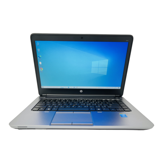 HP ProBook 640 G1 Maintenance And Service Manual