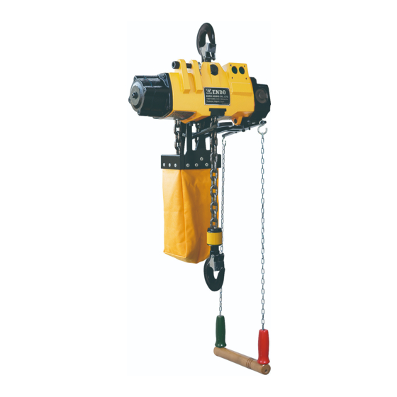 Endo EHL-05TS, EHL-1TW Instruction Manual