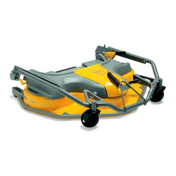 Stiga DECK PARK 110 COMBI PRO Specifications