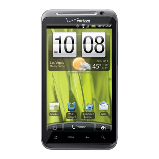 HTC Thunderbolt 4G Manuals