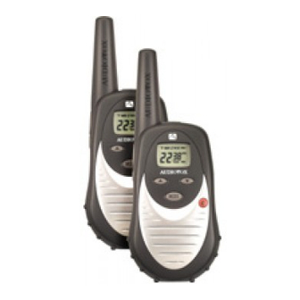 Audiovox GMRS122-2 Manuals