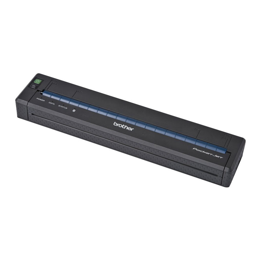 Brother Pocketjet PJ-622 User Manual