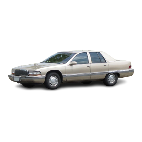 Buick 1993 Roadmaster Owner's Manual