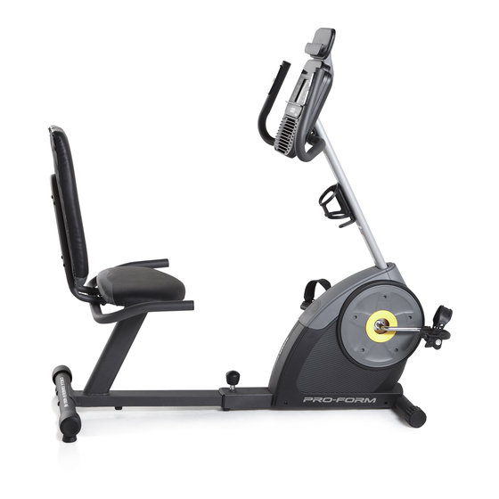 Gold's Gym CYCLE TRAINER 400 R User Manual