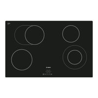 Bosch PKN811D17E Instruction Manual