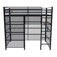 XROCKER BATTLE DEN GAMING BUNK BED Manual