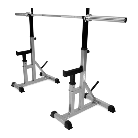Taurus Barbell Rack X2 Assembly And Operating Instructions Manual
