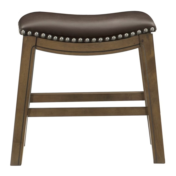 Homelegance 5682BLK-18 Assembly Instruction