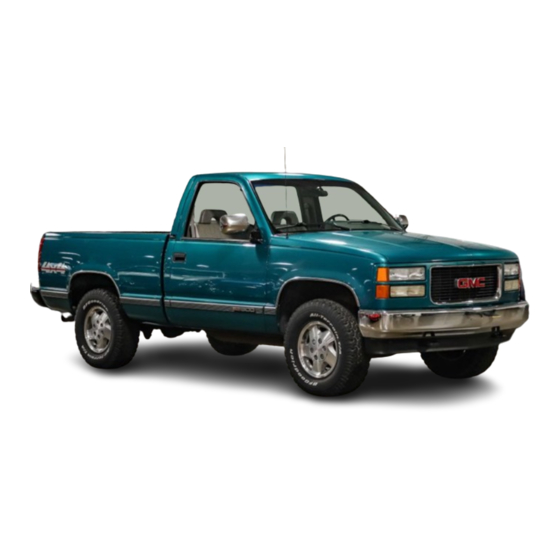 GMC SIERRA 1994 Manual