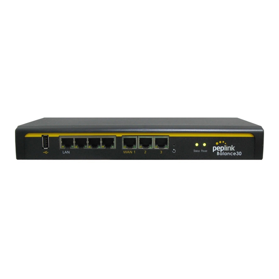 peplink 20 User Manual