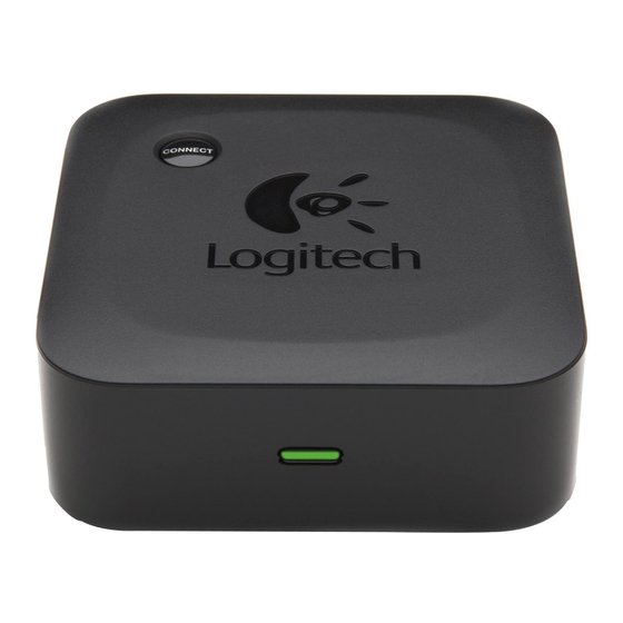 Logitech Wireless Speaker Adapter Getting Started Manual
