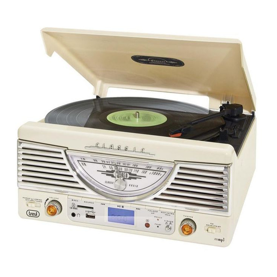 Trevi TT 1062E User Manual