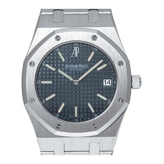 Audemars Piguet 2121 Instructions For Use Manual
