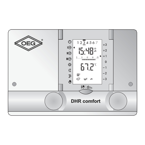 OEG DHR-classic Operating Manual