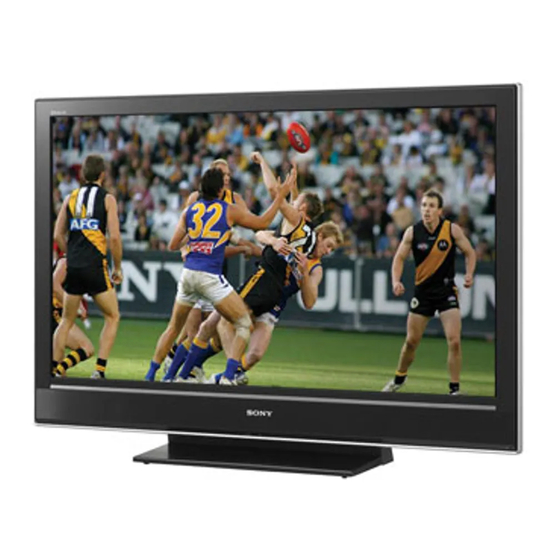 Sony KDL-40D3100 Service Manual
